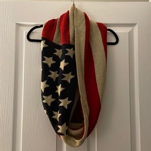 American Flag Infinity Scarf